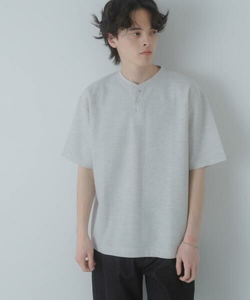 SENSE OF PLACE by URBAN RESEARCH / センスオブプレイス バイ アーバンリサーチ Tシャツ | ヘンリーネックカノコプルオーバー | 詳細21
