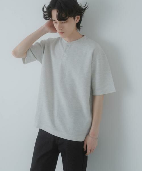 SENSE OF PLACE by URBAN RESEARCH / センスオブプレイス バイ アーバンリサーチ Tシャツ | ヘンリーネックカノコプルオーバー | 詳細22