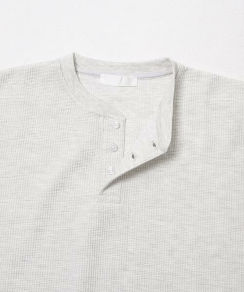 SENSE OF PLACE by URBAN RESEARCH / センスオブプレイス バイ アーバンリサーチ Tシャツ | ヘンリーネックカノコプルオーバー | 詳細25