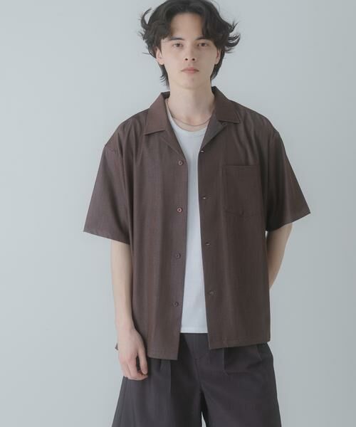 SENSE OF PLACE by URBAN RESEARCH / センスオブプレイス バイ アーバンリサーチ シャツ・ブラウス | シャンブレーオープンカラーシャツ | 詳細2