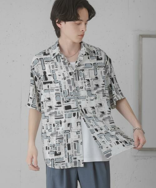 SENSE OF PLACE by URBAN RESEARCH / センスオブプレイス バイ アーバンリサーチ シャツ・ブラウス | アソートパターンレギュラーカラーショートスリーブシャツ | 詳細14