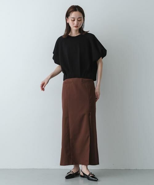 SENSE OF PLACE by URBAN RESEARCH / センスオブプレイス バイ アーバンリサーチ Tシャツ | 撥水コクーンカットトップ | 詳細11
