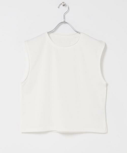 SENSE OF PLACE by URBAN RESEARCH / センスオブプレイス バイ アーバンリサーチ タンクトップ | 『汗ジミ防止』SKINProofノースリーブロールTシャツ | 詳細3
