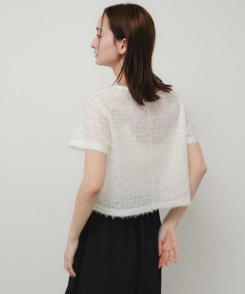 SENSE OF PLACE by URBAN RESEARCH / センスオブプレイス バイ アーバンリサーチ Tシャツ | レースフェザーカットトップ | 詳細13