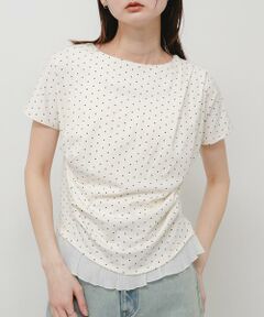 SENSE OF PLACE by URBAN RESEARCH / センスオブプレイス バイ アーバンリサーチ Tシャツ | フリルドレープトップ