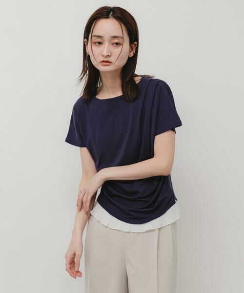 SENSE OF PLACE by URBAN RESEARCH / センスオブプレイス バイ アーバンリサーチ Tシャツ | フリルドレープトップ | 詳細2
