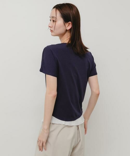 SENSE OF PLACE by URBAN RESEARCH / センスオブプレイス バイ アーバンリサーチ Tシャツ | フリルドレープトップ | 詳細3