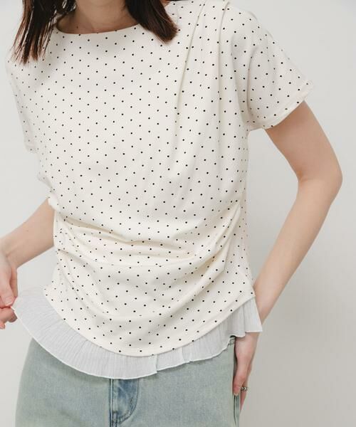 SENSE OF PLACE by URBAN RESEARCH / センスオブプレイス バイ アーバンリサーチ Tシャツ | フリルドレープトップ | 詳細11