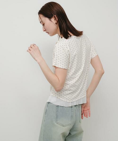 SENSE OF PLACE by URBAN RESEARCH / センスオブプレイス バイ アーバンリサーチ Tシャツ | フリルドレープトップ | 詳細13