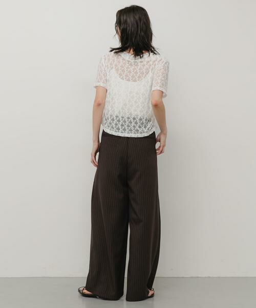 SENSE OF PLACE by URBAN RESEARCH / センスオブプレイス バイ アーバンリサーチ Tシャツ | レースドレープトップ | 詳細5