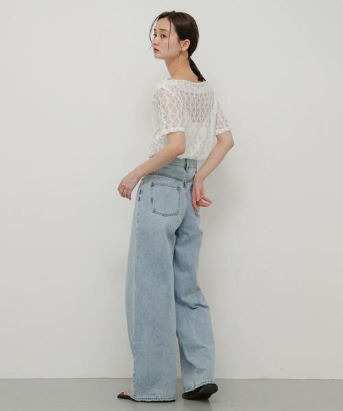 SENSE OF PLACE by URBAN RESEARCH / センスオブプレイス バイ アーバンリサーチ Tシャツ | レースドレープトップ | 詳細7