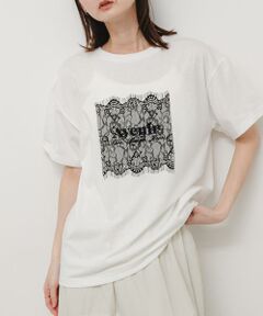 SENSE OF PLACE by URBAN RESEARCH / センスオブプレイス バイ アーバンリサーチ Tシャツ | レースロゴTシャツ