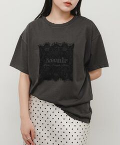 SENSE OF PLACE by URBAN RESEARCH / センスオブプレイス バイ アーバンリサーチ Tシャツ | レースロゴTシャツ