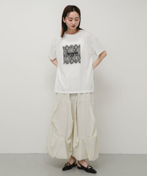 SENSE OF PLACE by URBAN RESEARCH / センスオブプレイス バイ アーバンリサーチ Tシャツ | レースロゴTシャツ | 詳細4