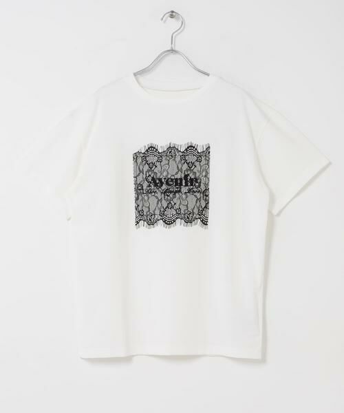 SENSE OF PLACE by URBAN RESEARCH / センスオブプレイス バイ アーバンリサーチ Tシャツ | レースロゴTシャツ | 詳細7