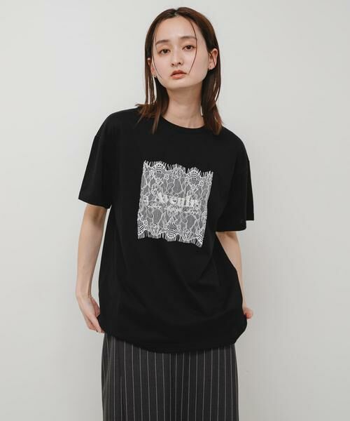 SENSE OF PLACE by URBAN RESEARCH / センスオブプレイス バイ アーバンリサーチ Tシャツ | レースロゴTシャツ | 詳細1