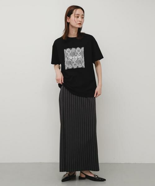 SENSE OF PLACE by URBAN RESEARCH / センスオブプレイス バイ アーバンリサーチ Tシャツ | レースロゴTシャツ | 詳細4