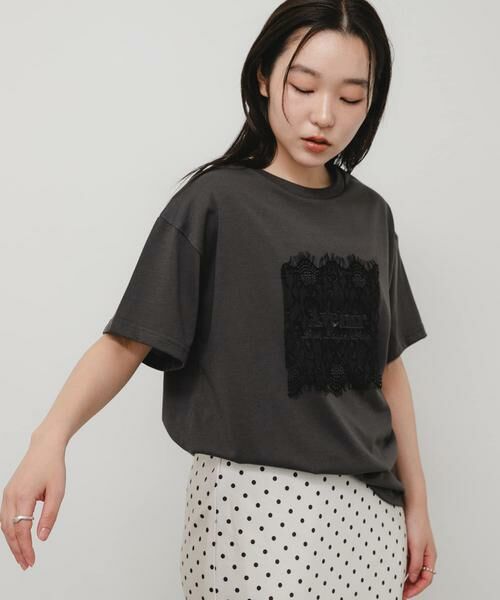 SENSE OF PLACE by URBAN RESEARCH / センスオブプレイス バイ アーバンリサーチ Tシャツ | レースロゴTシャツ | 詳細8