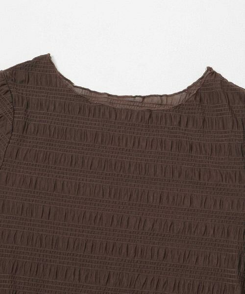 SENSE OF PLACE by URBAN RESEARCH / センスオブプレイス バイ アーバンリサーチ Tシャツ | シャーリングシアートップ(5分袖) | 詳細5