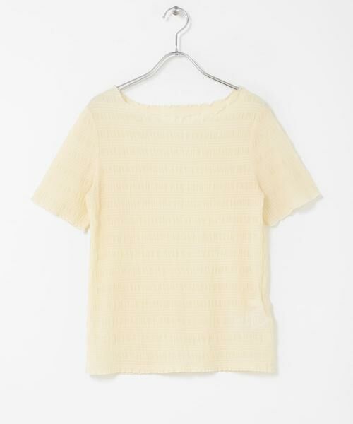 SENSE OF PLACE by URBAN RESEARCH / センスオブプレイス バイ アーバンリサーチ Tシャツ | シャーリングシアートップ(5分袖) | 詳細11