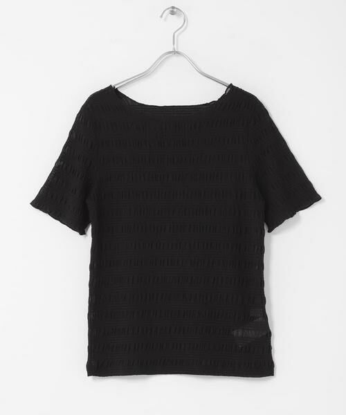 SENSE OF PLACE by URBAN RESEARCH / センスオブプレイス バイ アーバンリサーチ Tシャツ | シャーリングシアートップ(5分袖) | 詳細17
