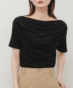 SENSE OF PLACE by URBAN RESEARCH / センスオブプレイス バイ アーバンリサーチ Tシャツ | シアードレープトップ(半袖)