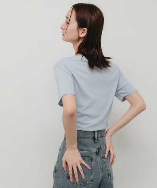 SENSE OF PLACE by URBAN RESEARCH / センスオブプレイス バイ アーバンリサーチ Tシャツ | シアードレープトップ(半袖) | 詳細2