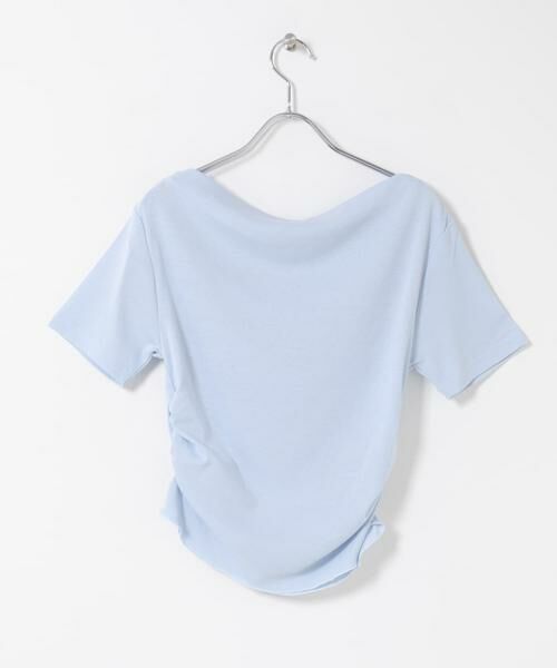 SENSE OF PLACE by URBAN RESEARCH / センスオブプレイス バイ アーバンリサーチ Tシャツ | シアードレープトップ(半袖) | 詳細5