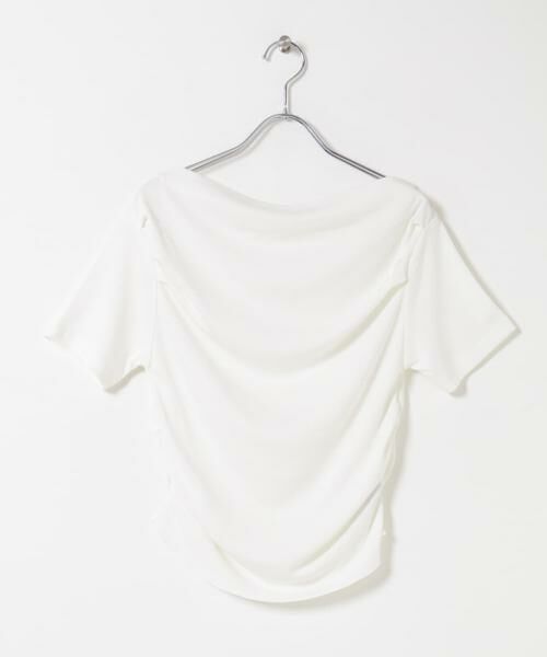 SENSE OF PLACE by URBAN RESEARCH / センスオブプレイス バイ アーバンリサーチ Tシャツ | シアードレープトップ(半袖) | 詳細15