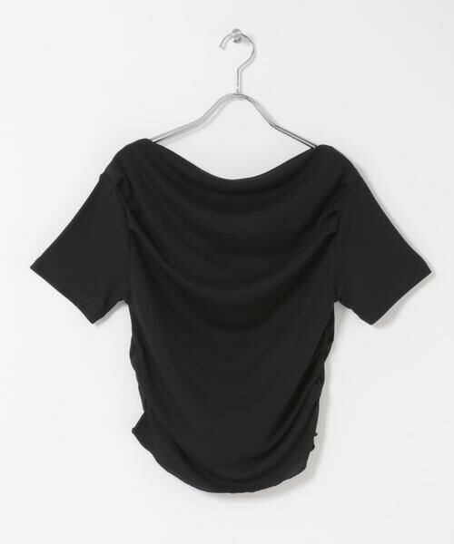 SENSE OF PLACE by URBAN RESEARCH / センスオブプレイス バイ アーバンリサーチ Tシャツ | シアードレープトップ(半袖) | 詳細18