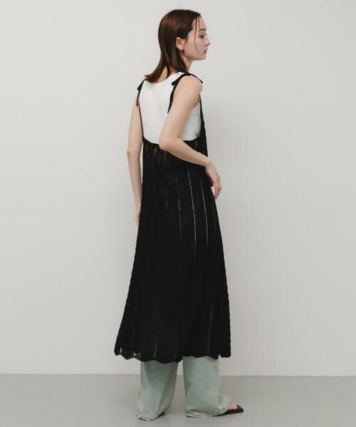 SENSE OF PLACE by URBAN RESEARCH / センスオブプレイス バイ アーバンリサーチ ワンピース | 『洗濯可』フロントボタンレースアミキャミワンピース | 詳細13
