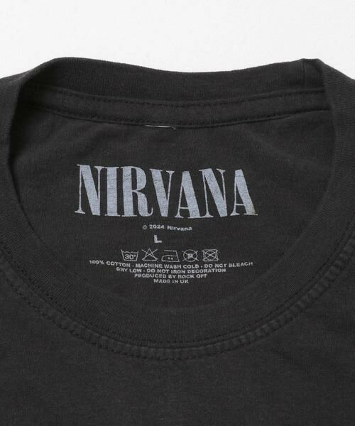 SENSE OF PLACE by URBAN RESEARCH / センスオブプレイス バイ アーバンリサーチ Tシャツ | THRIFTY LOOK　NIRVANA IN UTERO フェードTシャツ | 詳細9