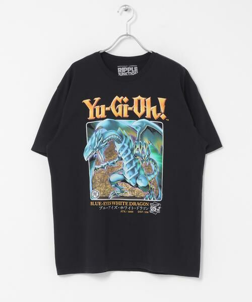 SENSE OF PLACE by URBAN RESEARCH / センスオブプレイス バイ アーバンリサーチ Tシャツ | THRIFTY LOOK　YU-GI-OH BWD フェードTシャツ（ブラック）