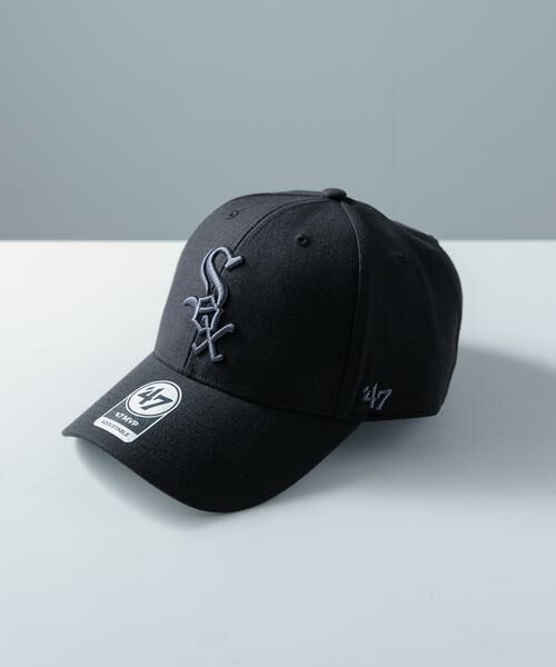 SENSE OF PLACE by URBAN RESEARCH / センスオブプレイス バイ アーバンリサーチ キャップ | FORTY SEVEN　47 MVP WHITE SOX（ブラック系その他）
