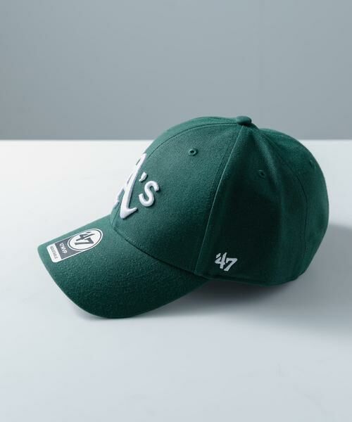 SENSE OF PLACE by URBAN RESEARCH / センスオブプレイス バイ アーバンリサーチ キャップ | FORTY SEVEN　47 MVP ATHLETICS（グリーン）