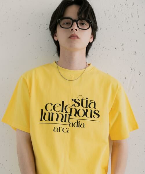 SENSE OF PLACE by URBAN RESEARCH / センスオブプレイス バイ アーバンリサーチ Tシャツ | アシメグラフィックショートスリーブTシャツ | 詳細1