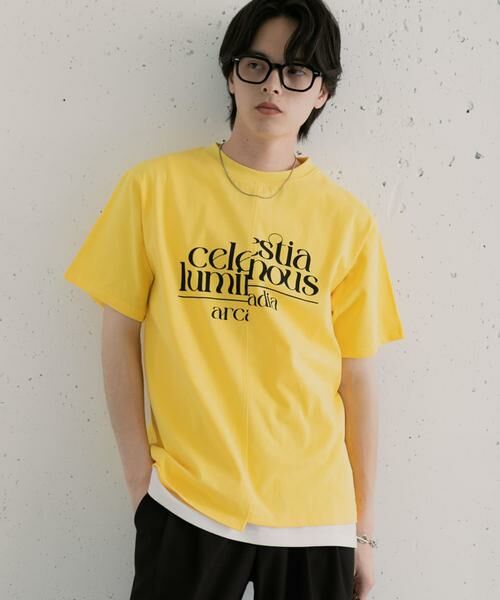SENSE OF PLACE by URBAN RESEARCH / センスオブプレイス バイ アーバンリサーチ Tシャツ | アシメグラフィックショートスリーブTシャツ | 詳細2