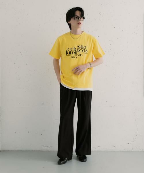 SENSE OF PLACE by URBAN RESEARCH / センスオブプレイス バイ アーバンリサーチ Tシャツ | アシメグラフィックショートスリーブTシャツ | 詳細6