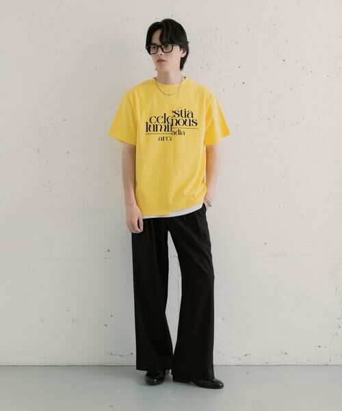 SENSE OF PLACE by URBAN RESEARCH / センスオブプレイス バイ アーバンリサーチ Tシャツ | アシメグラフィックショートスリーブTシャツ | 詳細7