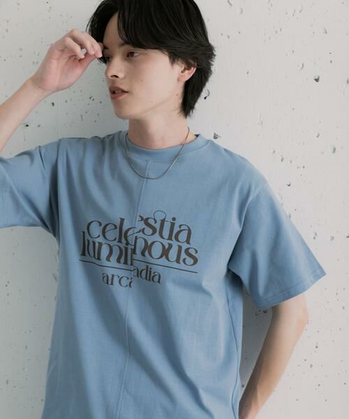 SENSE OF PLACE by URBAN RESEARCH / センスオブプレイス バイ アーバンリサーチ Tシャツ | アシメグラフィックショートスリーブTシャツ | 詳細11