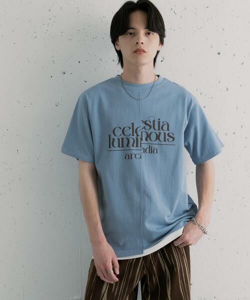SENSE OF PLACE by URBAN RESEARCH / センスオブプレイス バイ アーバンリサーチ Tシャツ | アシメグラフィックショートスリーブTシャツ | 詳細14