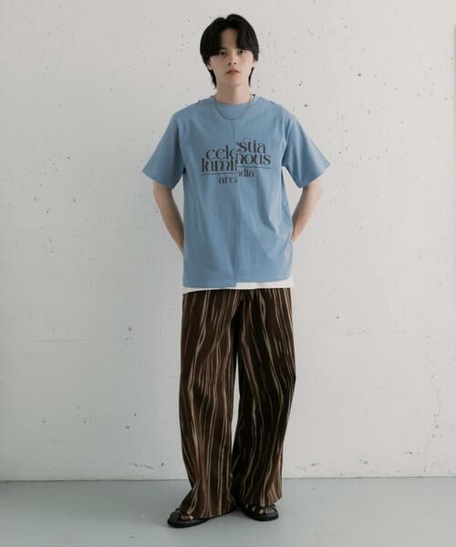 SENSE OF PLACE by URBAN RESEARCH / センスオブプレイス バイ アーバンリサーチ Tシャツ | アシメグラフィックショートスリーブTシャツ | 詳細16