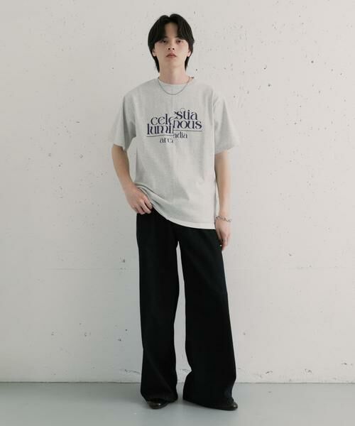SENSE OF PLACE by URBAN RESEARCH / センスオブプレイス バイ アーバンリサーチ Tシャツ | アシメグラフィックショートスリーブTシャツ | 詳細27