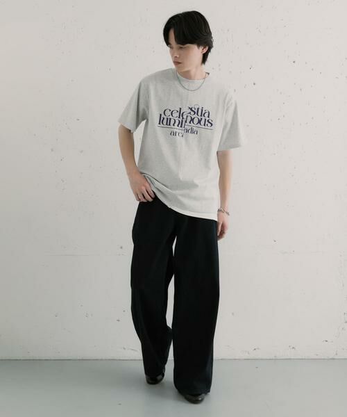 SENSE OF PLACE by URBAN RESEARCH / センスオブプレイス バイ アーバンリサーチ Tシャツ | アシメグラフィックショートスリーブTシャツ | 詳細28