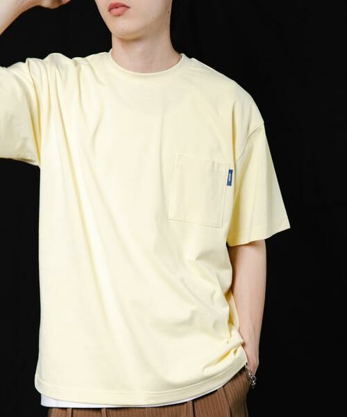 SENSE OF PLACE by URBAN RESEARCH / センスオブプレイス バイ アーバンリサーチ Tシャツ | 『UR TECH ひやサラクール』リラックスポケットTシャツ | 詳細2