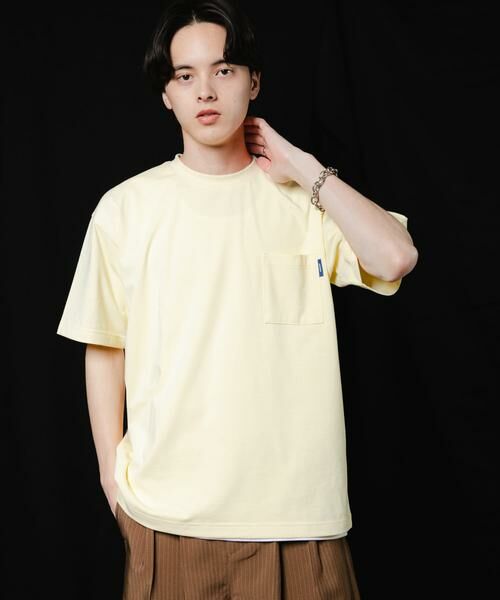 SENSE OF PLACE by URBAN RESEARCH / センスオブプレイス バイ アーバンリサーチ Tシャツ | 『UR TECH ひやサラクール』リラックスポケットTシャツ | 詳細4