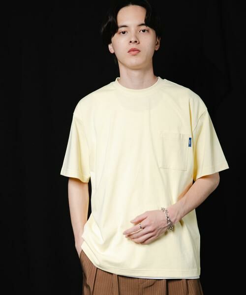SENSE OF PLACE by URBAN RESEARCH / センスオブプレイス バイ アーバンリサーチ Tシャツ | 『UR TECH ひやサラクール』リラックスポケットTシャツ | 詳細5