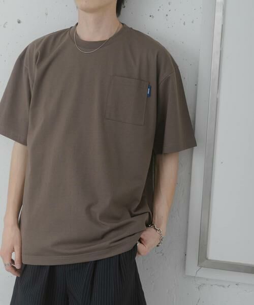 SENSE OF PLACE by URBAN RESEARCH / センスオブプレイス バイ アーバンリサーチ Tシャツ | 『UR TECH ひやサラクール』リラックスポケットTシャツ | 詳細14