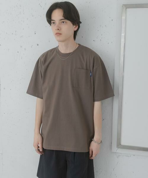 SENSE OF PLACE by URBAN RESEARCH / センスオブプレイス バイ アーバンリサーチ Tシャツ | 『UR TECH ひやサラクール』リラックスポケットTシャツ | 詳細15