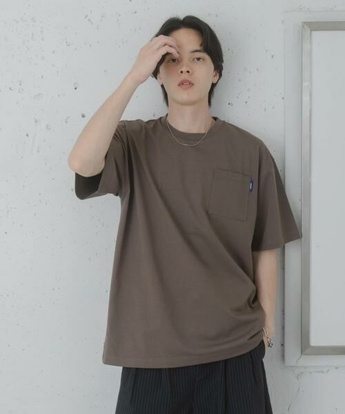 SENSE OF PLACE by URBAN RESEARCH / センスオブプレイス バイ アーバンリサーチ Tシャツ | 『UR TECH ひやサラクール』リラックスポケットTシャツ | 詳細16